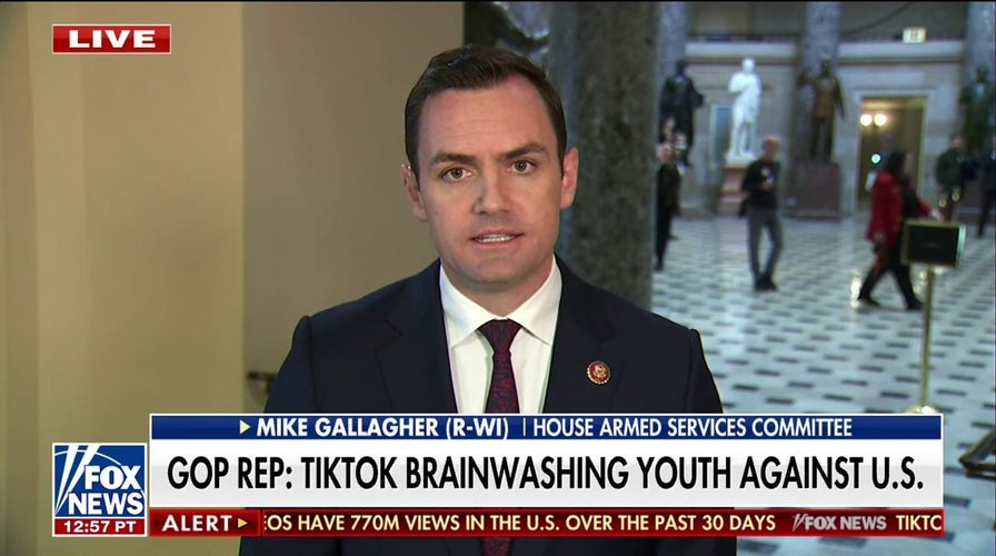 Rep. Mike Gallagher: TikTok brainwashing youth against U.S.