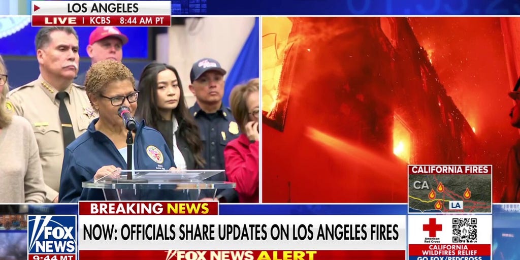 LA mayor hedges when pressed over city preparations for pending winds