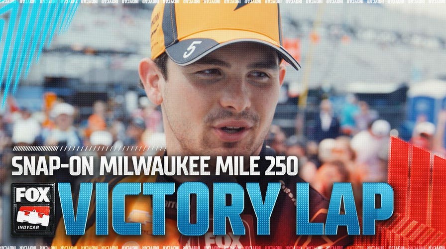 'I was determined' 😤 Pato O'Ward after winning Race 2 at the Milwaukee Mile 🏆