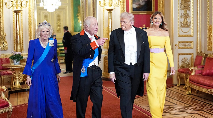 WATCH LIVE: Trump and first lady Melania depart Windsor Castle