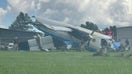 Aftermath of Tennessee plane crash captured on video