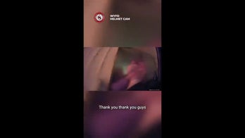 Dramatic Michigan apartment fire rescue seen on helmet cam