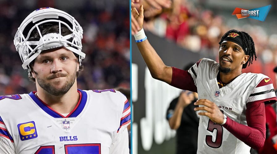 Jayden Daniels climbs to Top 3, Josh Allen drops a row on Mahomes Mountain | First Things First