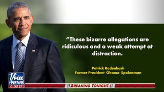 Obama spokesperson responds to ‘bizarre’ Russia hoax allegations