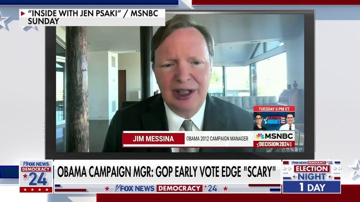 Dem calls GOP early voting surge 'scary' as 75M ballots cast before Election Day
