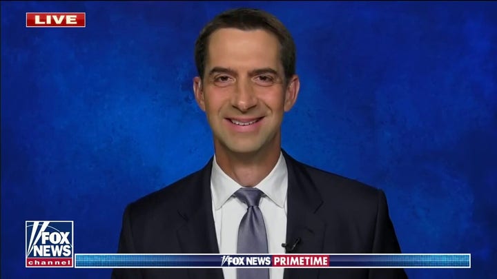 Sen. Tom Cotton sounds off on Joe Biden’s supply chain crisis