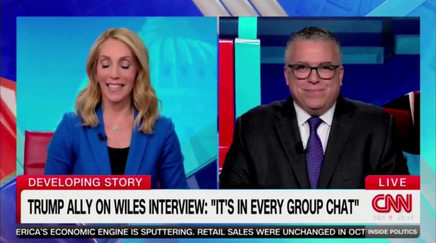 CNN host inundated with texts from Trump allies in real time rejecting show headline