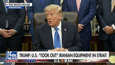 Trump warns US is prepared to attack Iran 'anytime' after recent airstrikes