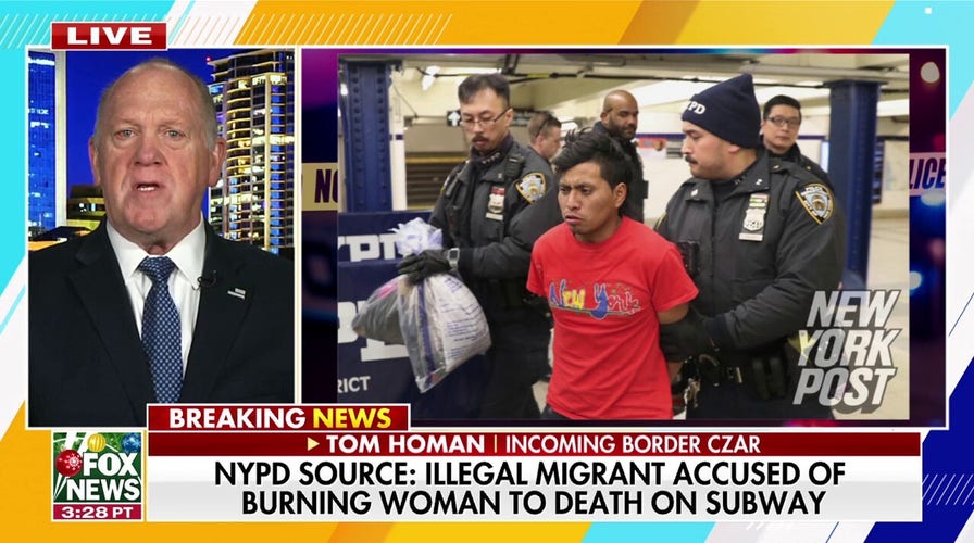 La gobernadora Hochul , criticada después de que un inmigrante quemara presuntamente a una mujer hasta matarla en el metro de Nueva York: "Debería darle vergüenza".
