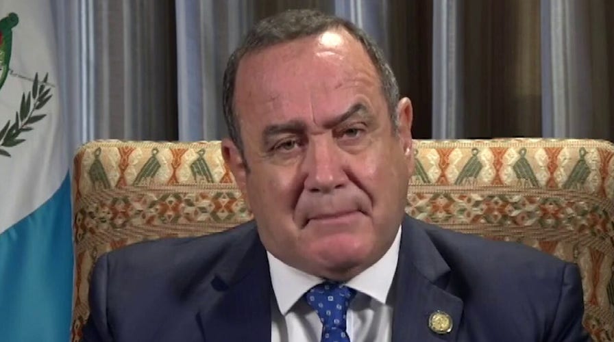 Guatemala president explains causes of migrant surge to America