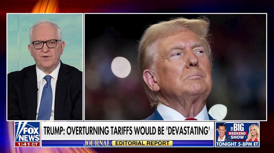 Trump calls tariff lawsuit 'one of the astir important successful history'