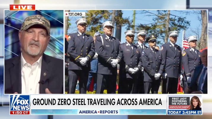 9/11 Ground Zero steel beam makes emotional journey across America