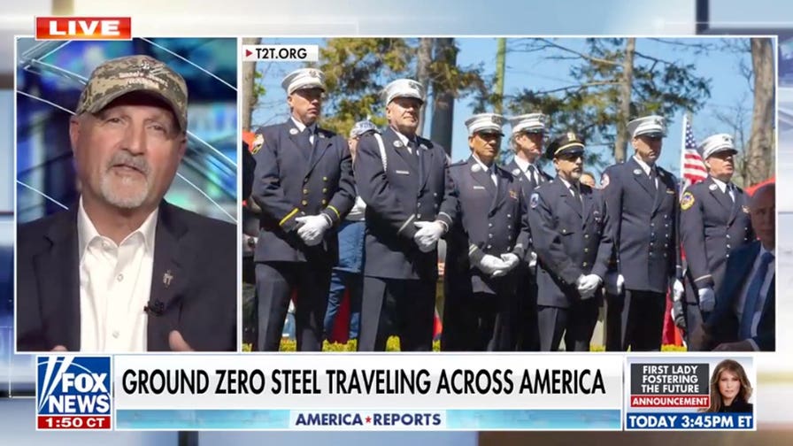 9/11 Ground Zero steel beam makes emotional journey across America
