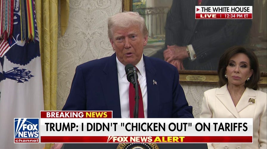 Trump calls CNBC reporters question about tariffs nasty