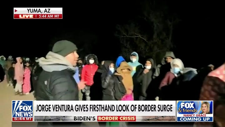 Migrants smuggled across U.S. border from all over the world