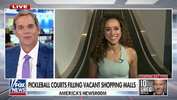 Pickleball courts filling vacant malls as craze spreads across the country