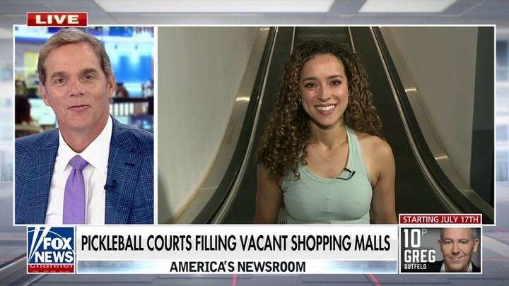 Pickleball courts filling vacant malls as craze spreads across country