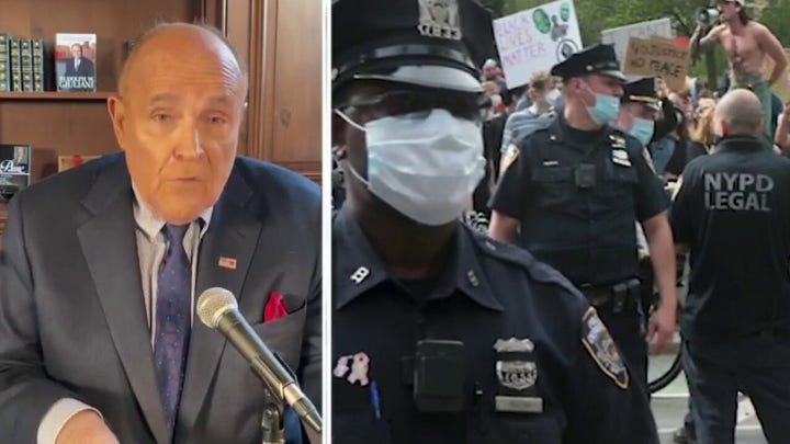 Rudy Giuliani: 'Defund police' terrible reaction to police wrongdoing
