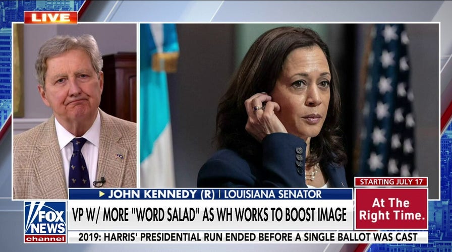 Kamala Harris is ‘struggling’: Sen. John Kennedy