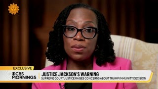 Ketanji Brown Jackson tells CBS News she was 'concerned' about Trump immunity  - Fox News