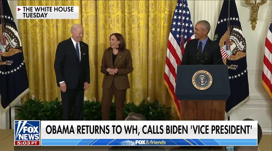 President Obama calls Biden vice president during White House visit