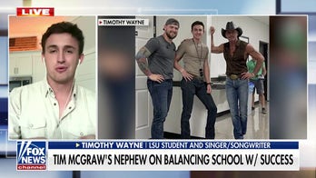 Tim McGraw’s nephew on balancing college life and a music career