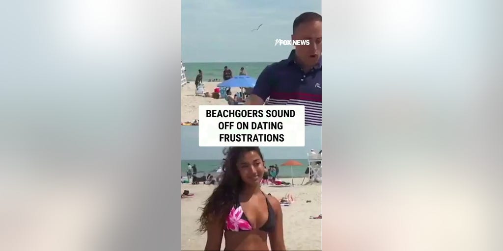 Beachgoers SOUND OFF on dating frustrations