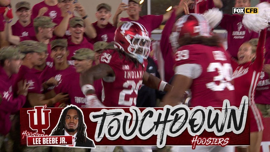 Lee Beebe Jr. runs for 4-yard TD, extending Indiana's lead over Northwestern