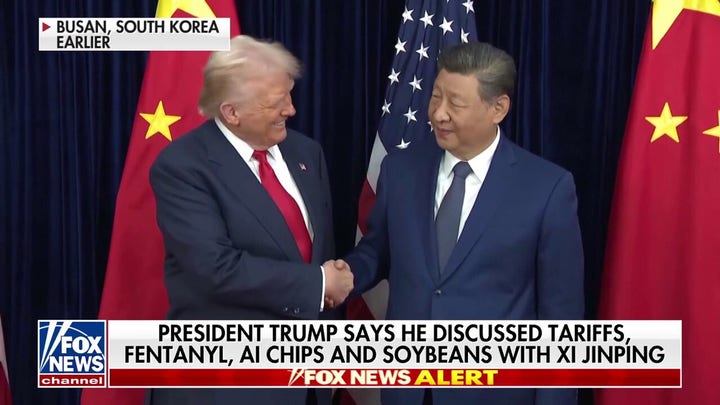 Trump cuts China tariffs after meeting with Xi in South Korea