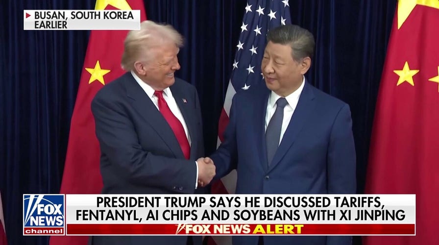 Trump cuts China tariffs after meeting with Xi in South Korea