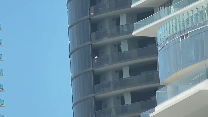 Dolphins star Tyreek Hill, wife look over balcony amid domestic dispute