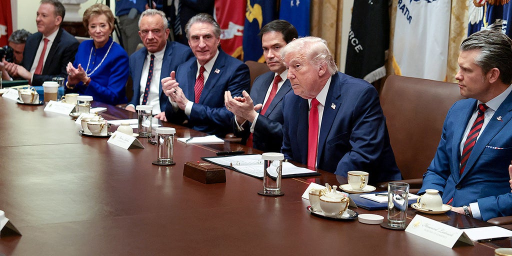 WATCH LIVE: President Trump holds a Cabinet meeting with top officials