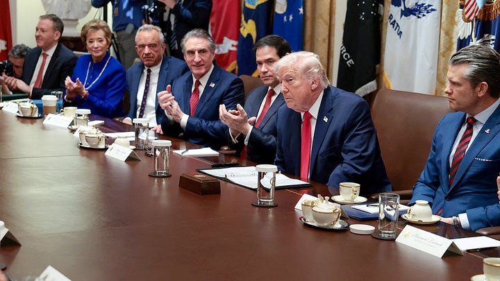 WATCH LIVE: President Trump holds a Cabinet meeting with top officials