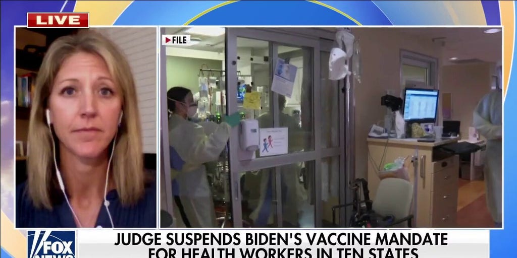 Judge Halts Biden's Vaccine Mandate For Health Care Workers In 10 ...