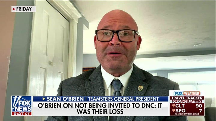 DNC not inviting Teamsters is an ‘insult’ to the union members: Sean O’Brien