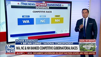 Fox News Power Rankings: Competitive gubernatorial races to watch