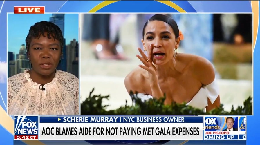 AOC under investigation for Met Gala appearance