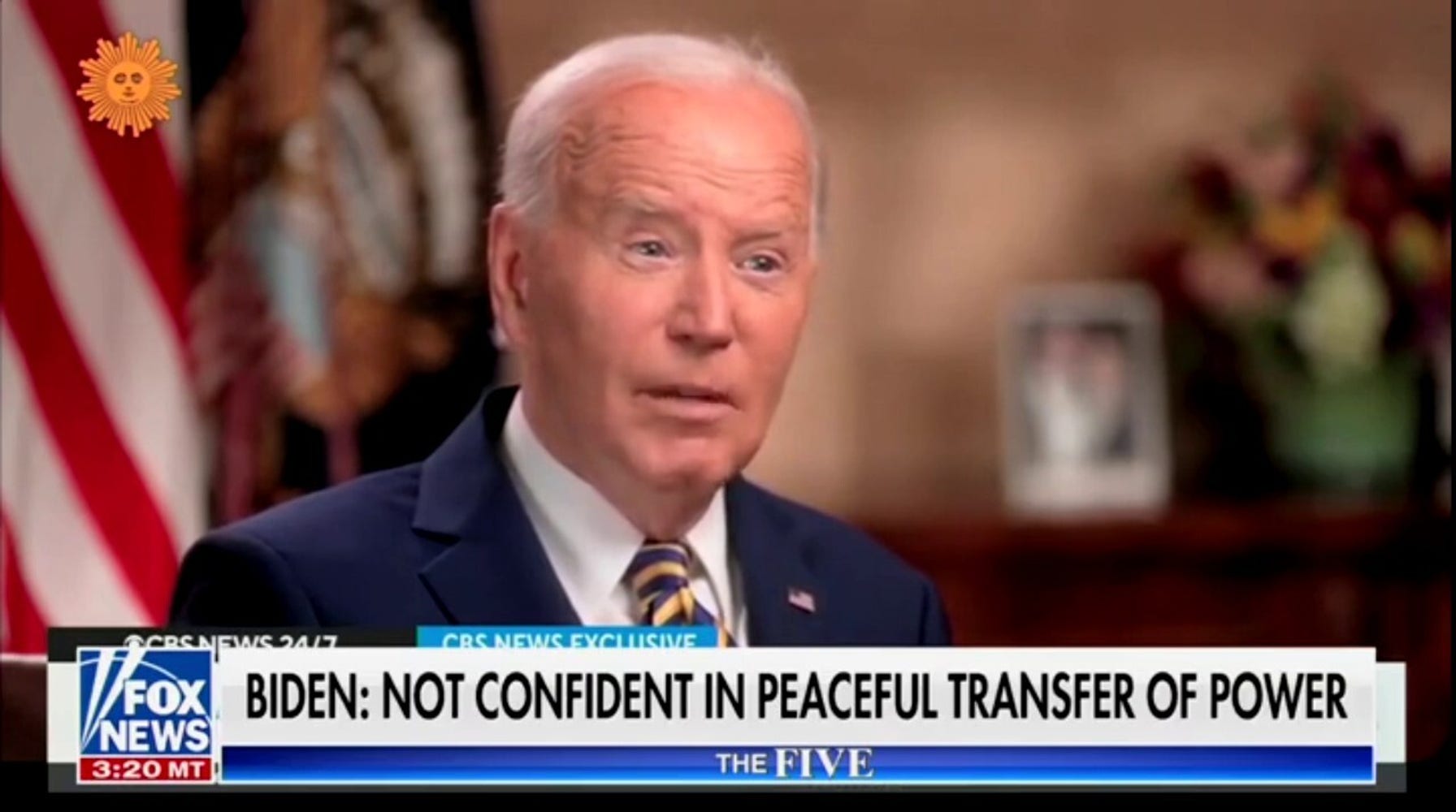 Biden 'Not Confident at All' in a Peaceful Transfer of Power if Trump Loses