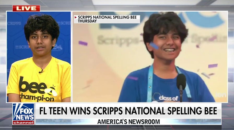 Florida teen wins Scripps National Spelling Bee