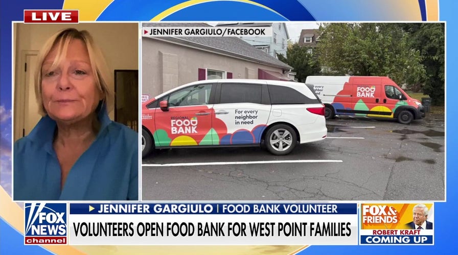 Pop-up food bank feeds West Point families amid shutdown 