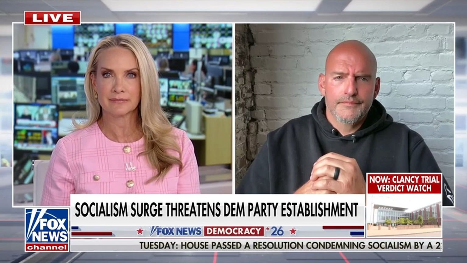 John Fetterman urges Democratic Party to condemn socialism