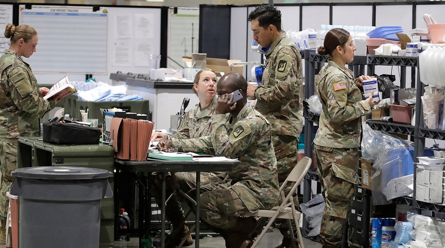 How is the US military helping fight the coronavirus pandemic?