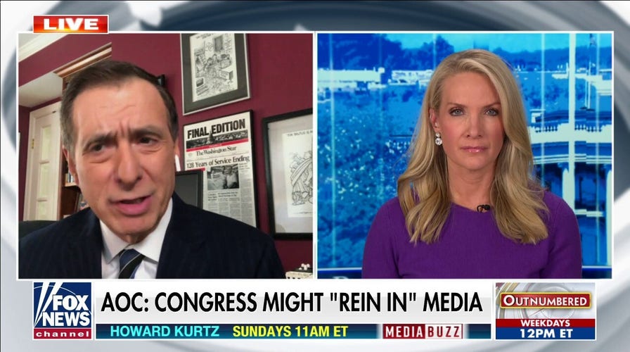 Howard Kurtz blasts AOC push for Congress to 'rein in' media