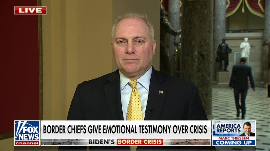America is angry over Biden's open border crisis: Rep. Steve Scalise