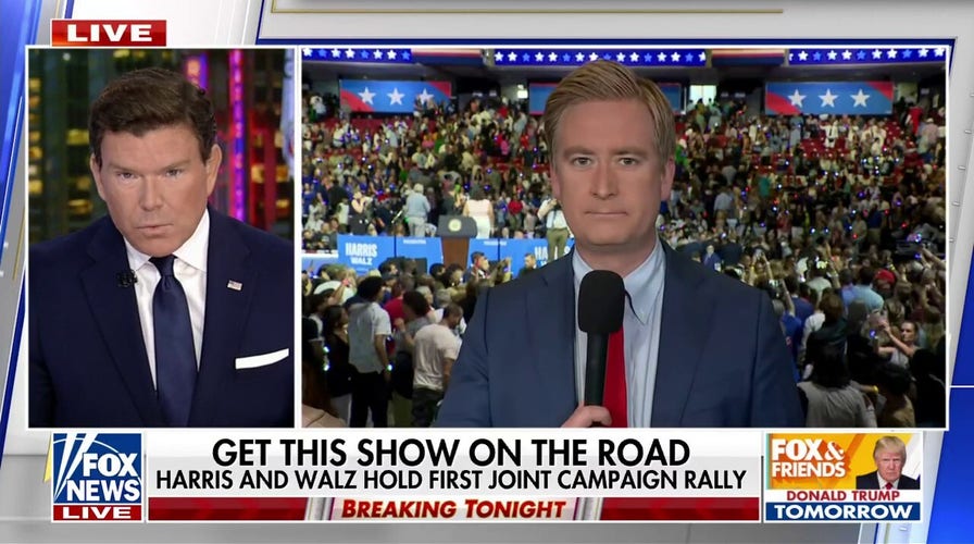 Harris and Walz hold first joint rally in Philadelphia