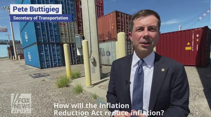 Buttigieg emphasizes inflation alleviation and new flight procedures while promoting new grant