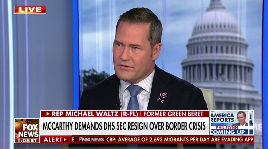Rep. Waltz on the need to investigate DHS Secretary Mayorkas for his role in the border crisis