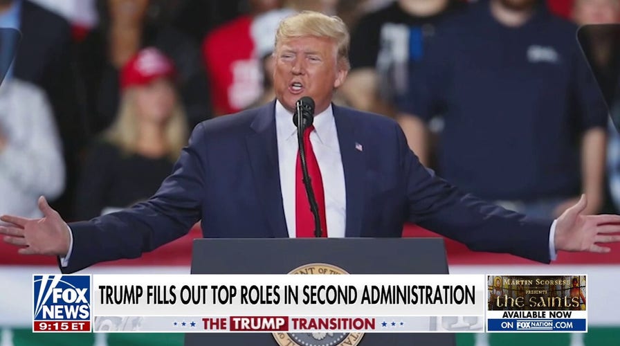 Trump fills out top roles in second administration