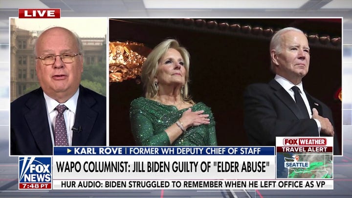 Karl Rove: Jill Biden played a pivotal role in 'gatekeeping' Biden