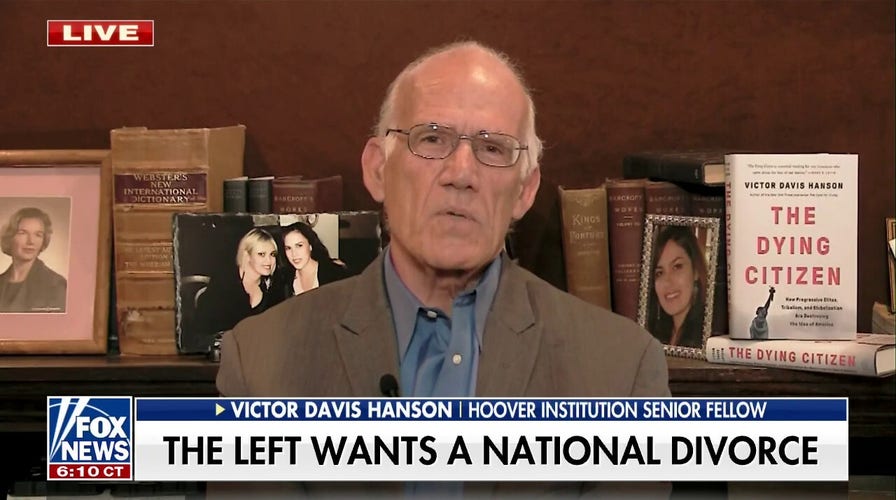 The Left projects: Victor Davis Hanson